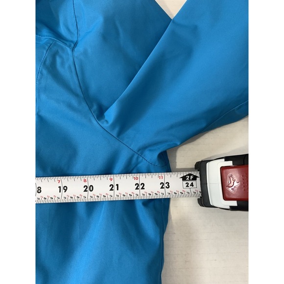 Eddie Bauer Weatheredge Jacket Women's XL Blue Waterproof Hooded Outdoor Coat - Picture 9 of 12